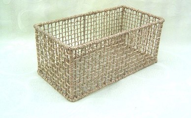 【草籃/水垃圾簍/收納籃/儲物籃】價格,廠家,圖片,其他材質工藝品,廣西博白縣軍發工藝品-馬可波羅網