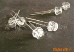 LED系列產品-廠家生產供應 室內外節能照明首選 5MM草帽正白燈珠 高亮低衰款_商務聯盟